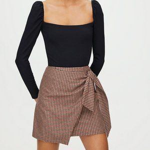 Aritzia Wilfred New Wrap Front Skirt